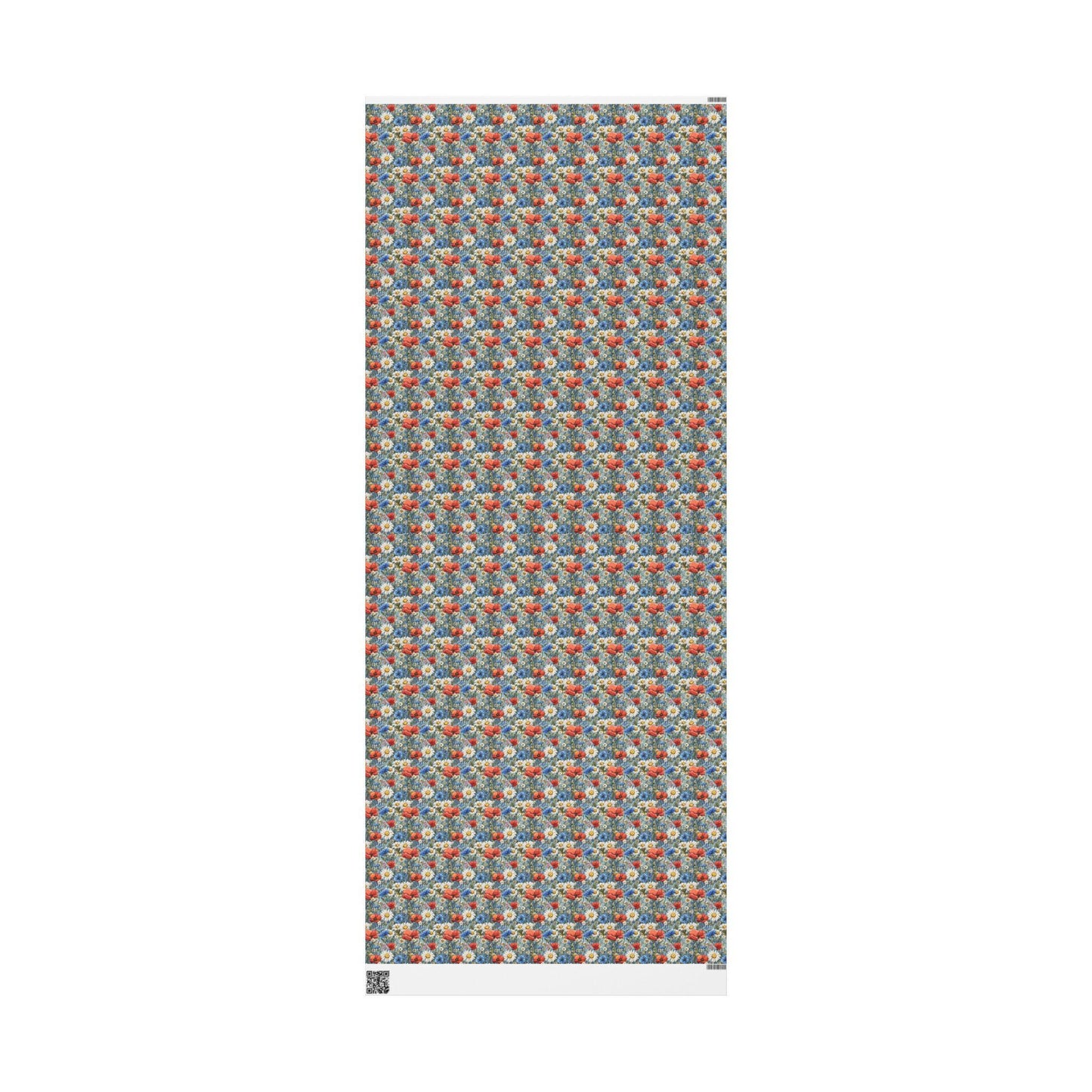 Wildflower Gift Wrap for Best Friends Birthday | Botanical Wrapping Paper for Women Who Love Nature & Plants