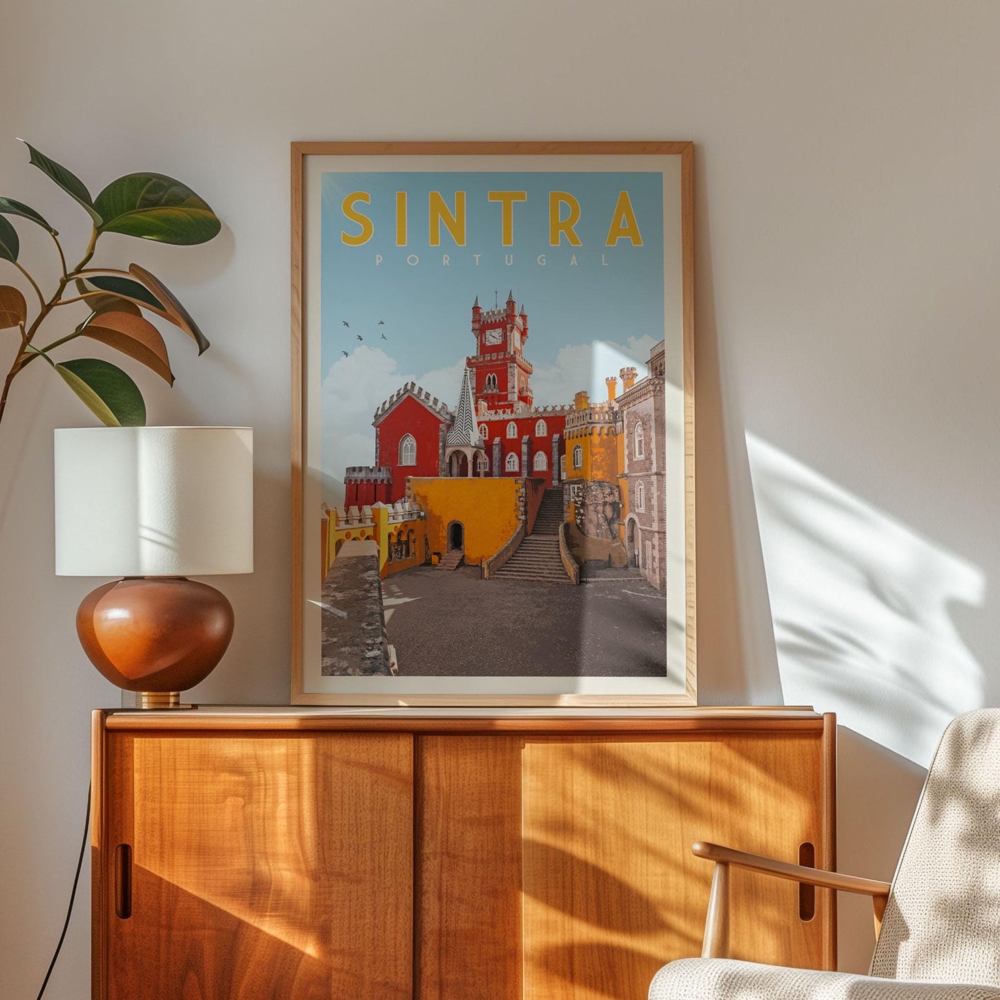 Sintra Portugal Print, Large Wall Art Portugal, Portugal Gift, Sintra Poster, Sintra Wall Art, Indie Room Decor, Living Room Wall Art