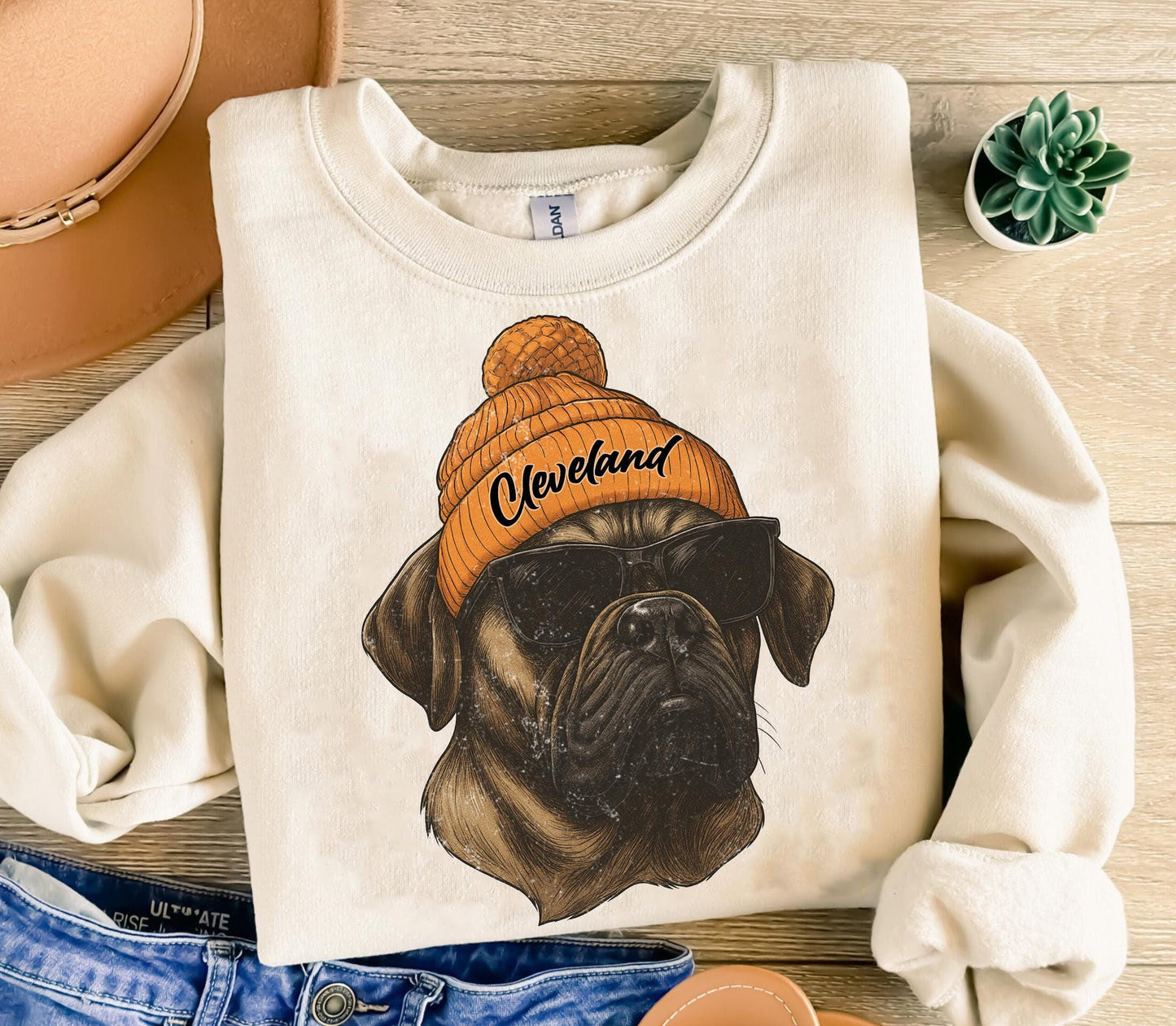 Vintage Cleveland Football shirt, Cleveland Football, Retro Style Cleveland Football Shirt Gift, Graphic Tee Gift For Football Fan Sport
