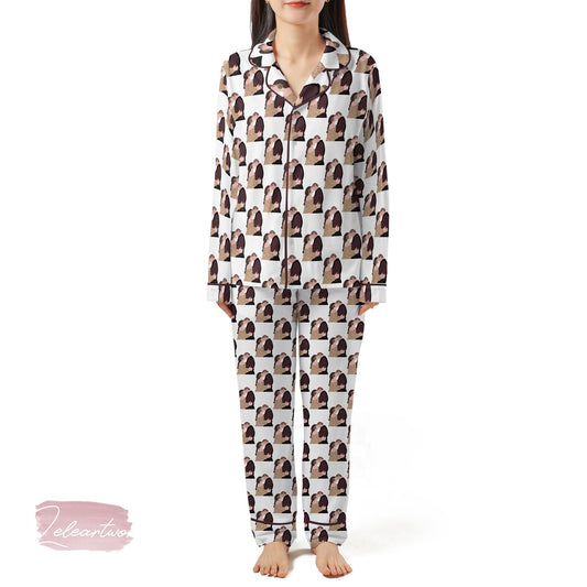 Anakin and Padme Pajama Set – Star Couple Short Sleeve Sleepwear, Soft Star-Inspired Loungewear Gift for Fans