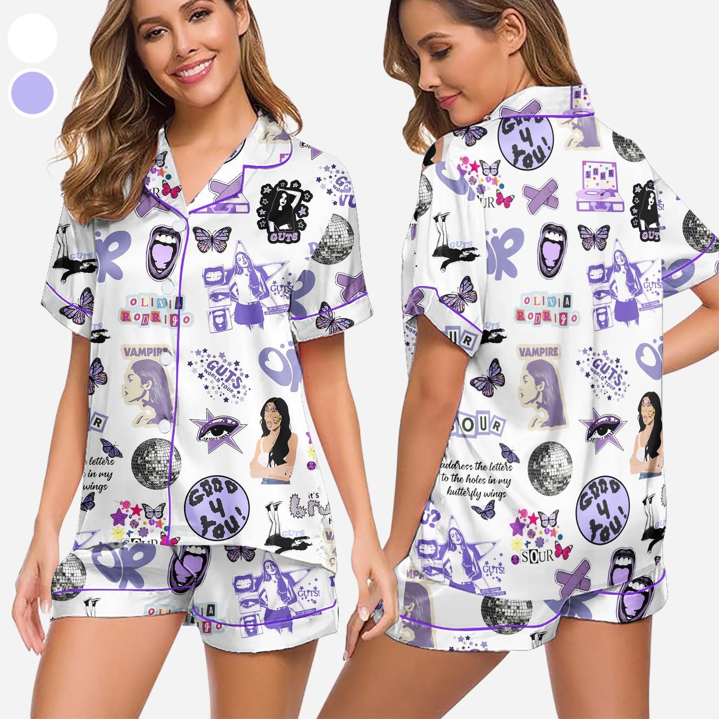 Olivia Rodrigo Tour Pajamas, Olivia Rodrigo Shirt, Olivia Concert, Olivia Rodrigo Shirt, Cute Olivia Rodrigo Pajamas, Olivia Lovers Pajamas