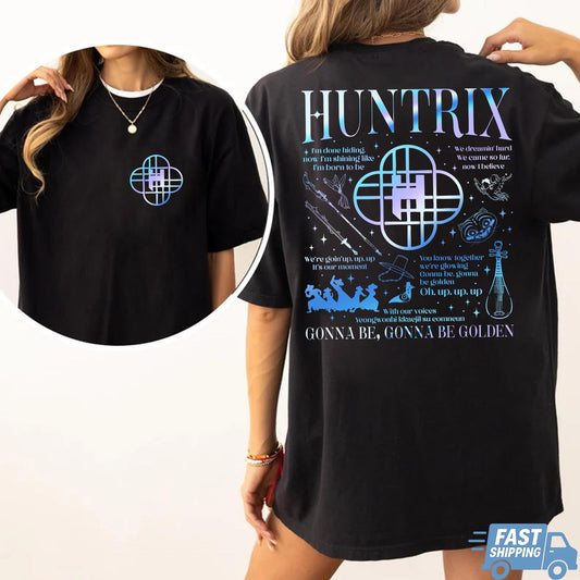 Kpop Demon Hunters Shirt, Huntrix tee , Kpop idol group shirt, Mira, Rumi, Joy shirt, Huntrix fan, kpop fan, korea shirt