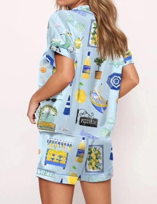 Italy Vacation Pajama Set Pajamas Set