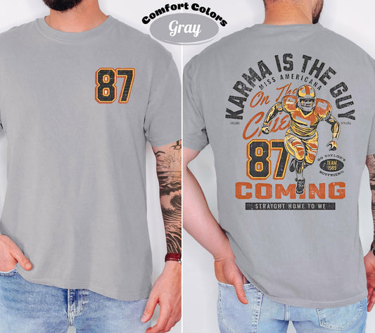 Comfort Colors Football Karma T-Shirt: Kansas City Chiefs Superbowl Tee