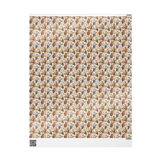 Songbird Wrapping Paper Roll, Nature Themed Gift Wrap for Bird Lovers and Wildlife Enthusiasts #21