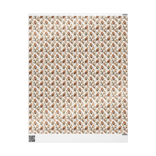 Birdwatcher Wrapping Paper for Gifts, Nature Themed Gift Wrap for Bird Lovers, Ornithology Party Packaging and Bird Decor #4