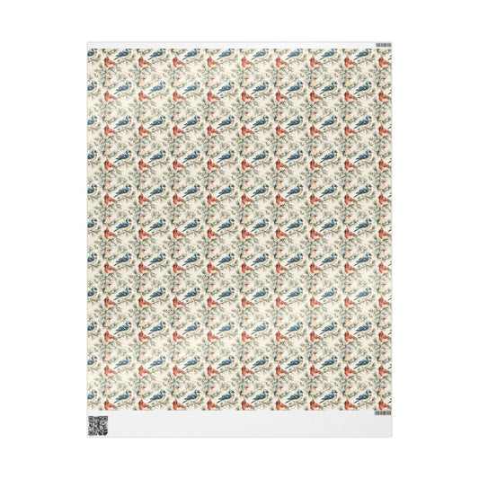 Birdwatching Gift Wrap for Ornithologists and Nature Fans, Decorative Wrapping Paper with Birds, Perfect for Outdoor Enthusiasts #2