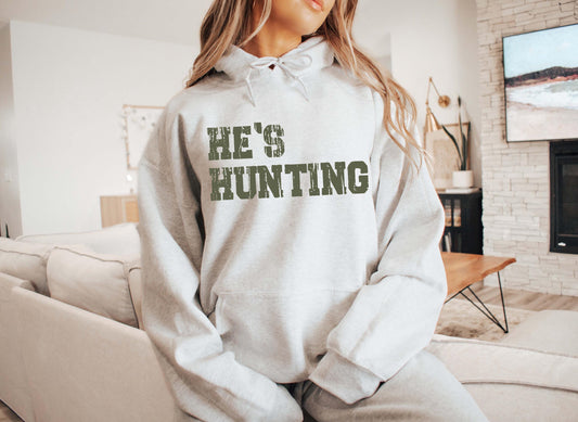 Hunting Wives Hoodie: Deer Hunter's Girlfriend Gift