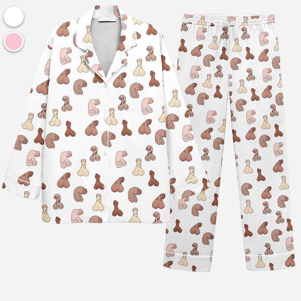 Penis Pajamas, Inappropriate Gifts, Adult Humor Apparel, Dirty Humor and Raunchy Adult Pjs, Funny Dicks Costume