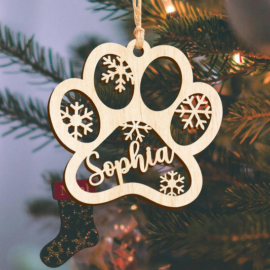 Personalized Christmas Ornaments, Custom Christmas tree Decor, Wood Xmas decor, Laser Cut Names, Christmas Bauble, Gift Tags, Your Logo