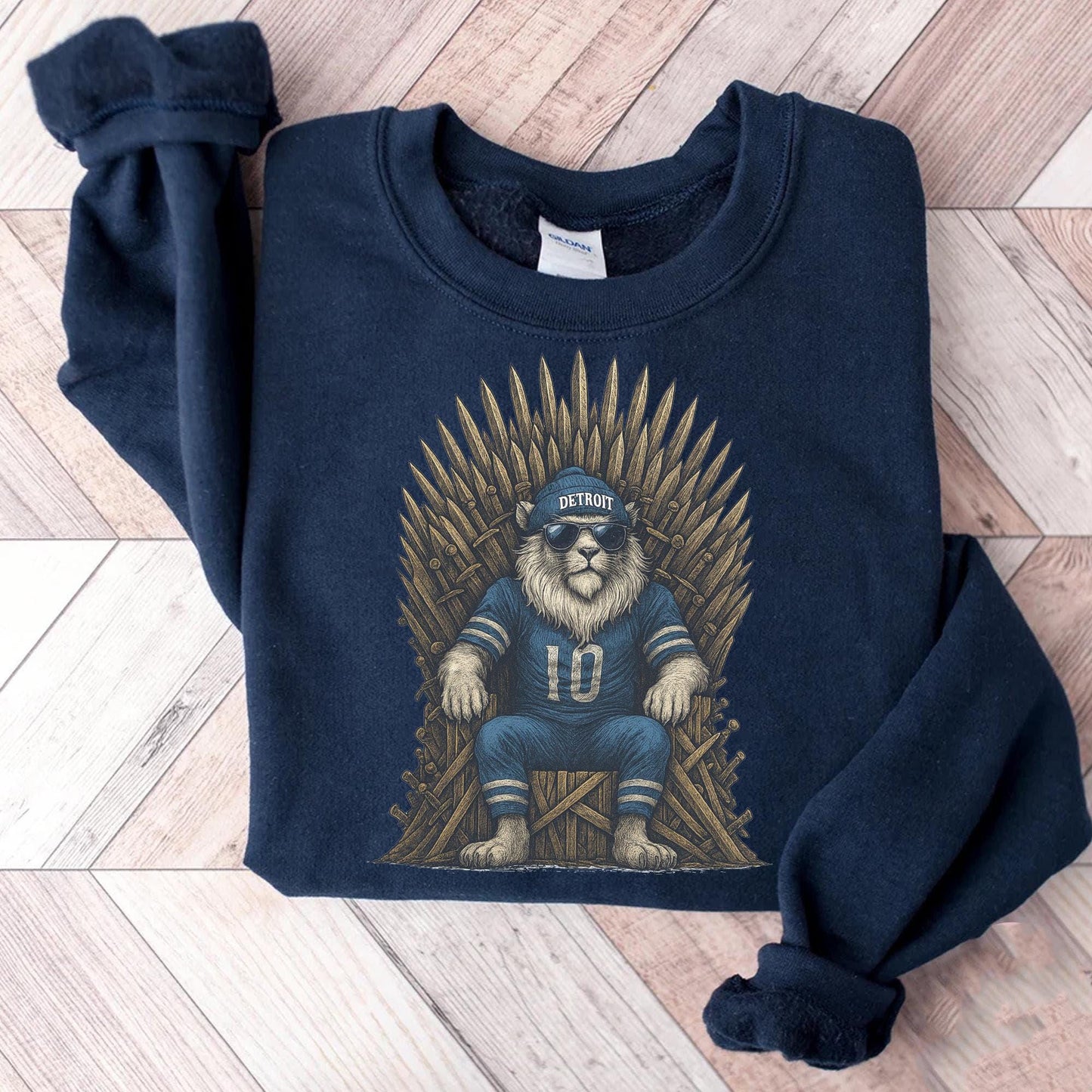 Detroit Football Sweatshirt, Vintage Style Detroit Football shirt, DetroitFootball, Vintage Graphic Tee, Sunday Football Fashion