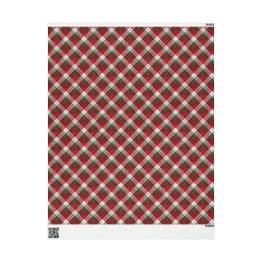 Traditional Plaid Wrapping Paper Holiday Gift Wrap Tartan Gift Wrap Elegant Christmas Gift Wrap Christmas Wrapping Paper Holiday Gift Wrap