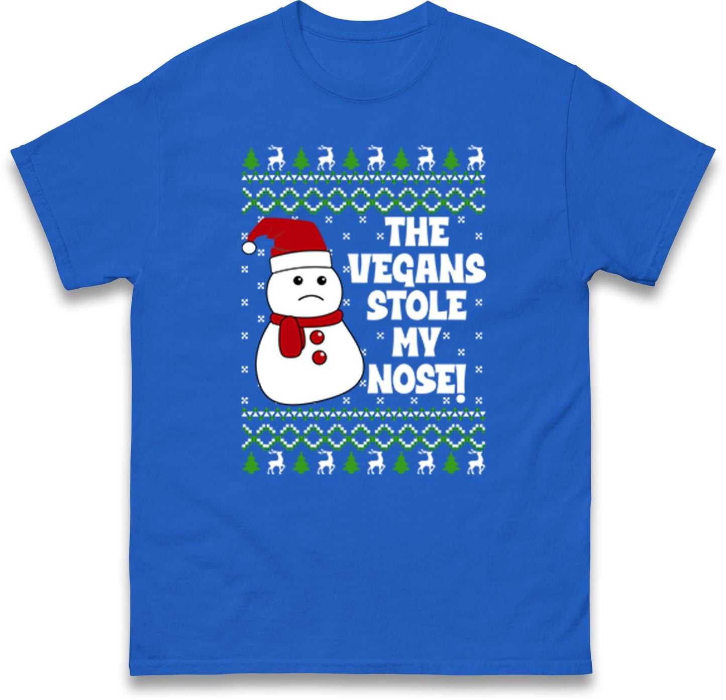 The Vegans Stole My Nose Christmas Funny Jumper, Xmas Funny Snowman Hoodie, Christmas T Shirt, Ugly Christmas jumper