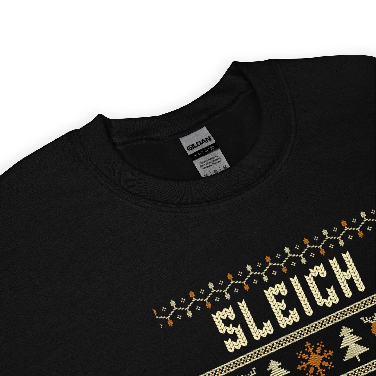 Sleigh All Night Funny Christmas Jumper | Ugly Xmas for Parties | Secret Santa Gift | Festive Knitwear for Men Women