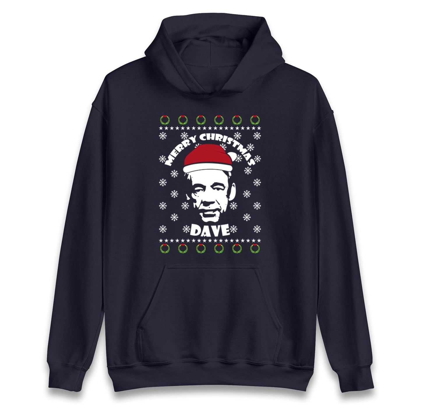 Funny Ugly Christmas Jumper Trigger Only Fools & Horses Merry Christmas Dave, Xmas Santa Hoodie, Adventure Christmas T Shirt, Gift Top
