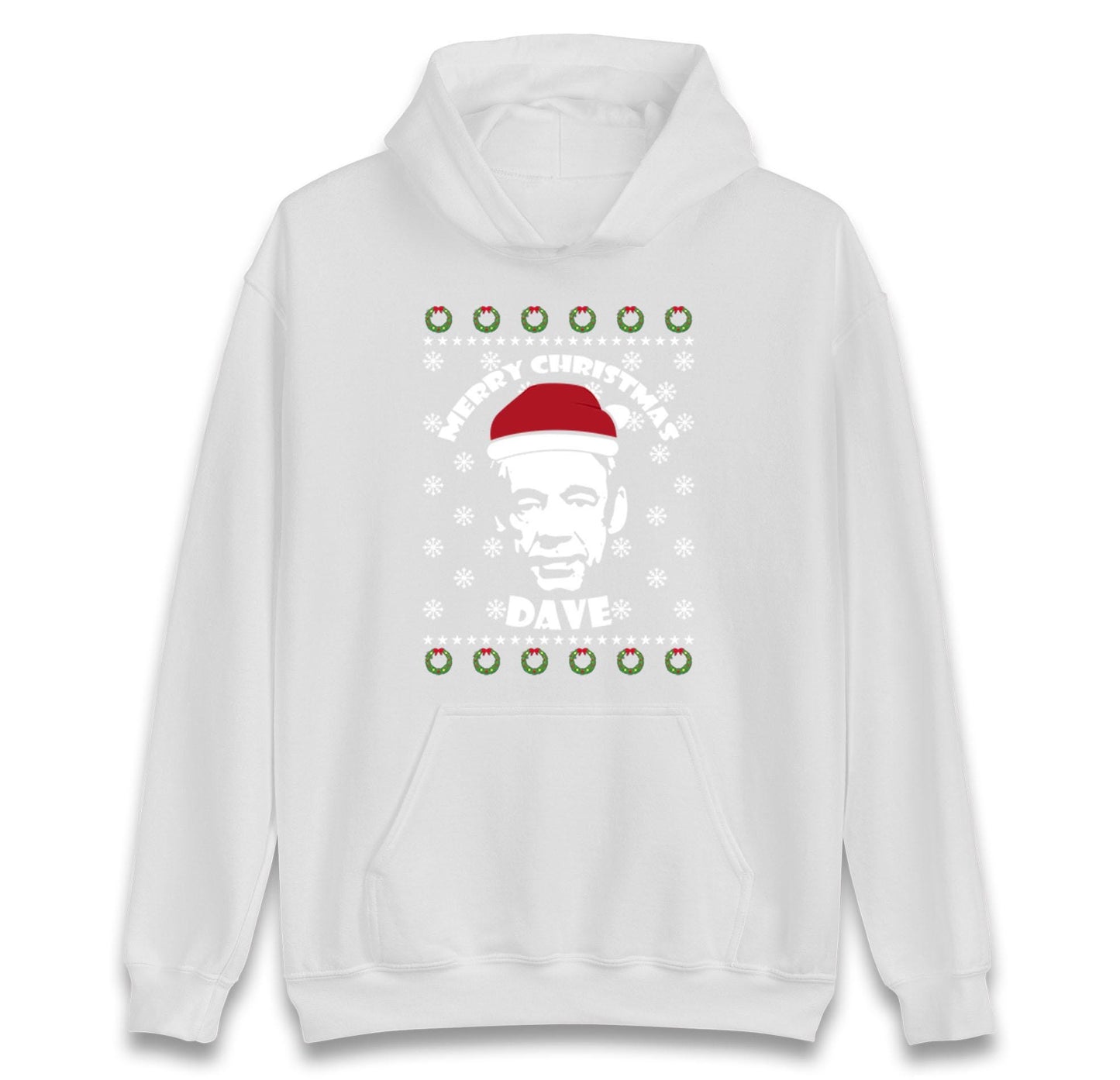 Funny Ugly Christmas Jumper Trigger Only Fools & Horses Merry Christmas Dave, Xmas Santa Hoodie, Adventure Christmas T Shirt, Gift Top