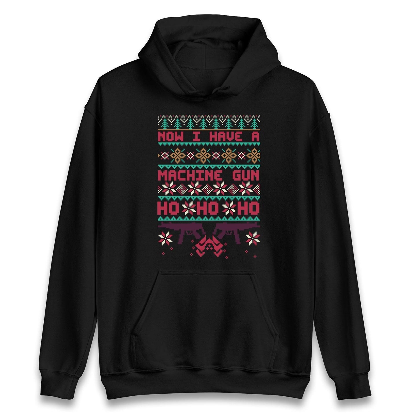 Christmas Movie Jumper Now I have A machine Gun Funny Christmas Jumper, Ugly Christmas Jumper, Xmas Rude hoodie, Festive Christmas t Shirt