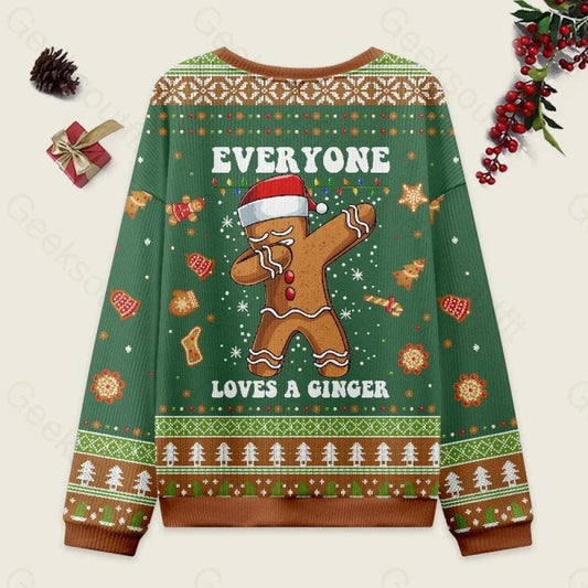 Gingerbread Christmas Ugly Sweater, Gingerbread Xmas Party Sweater, Gingerbread Unisex Funny Sweater for Family, Christmas Ugly Sweater