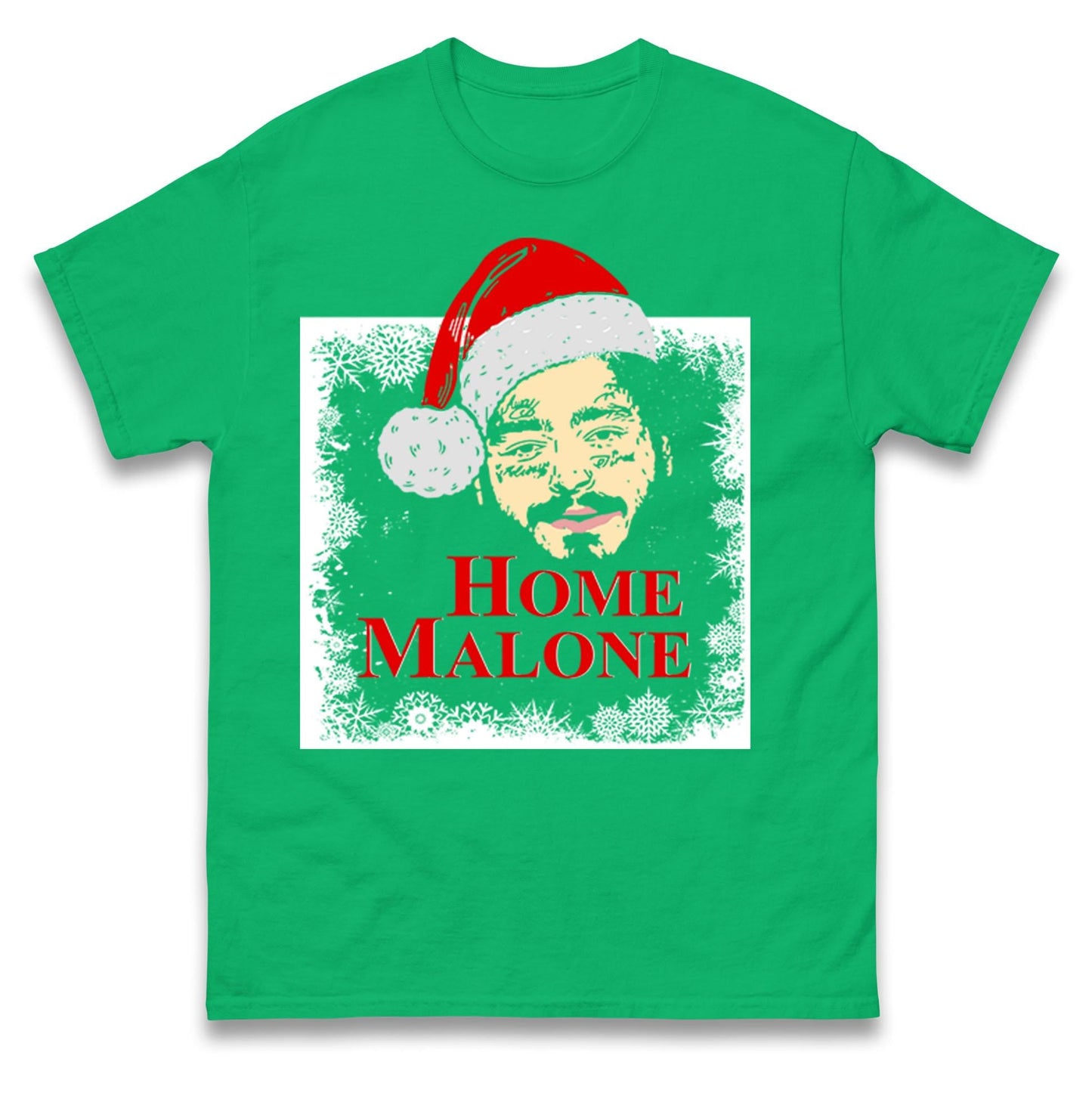 Home Malone Christmas Jumper, Funny Malone Xmas Tee, Cool Holiday Humor Gift Top, Trendy Meme Christmas Sweatshirt, Hilarious Festive Top