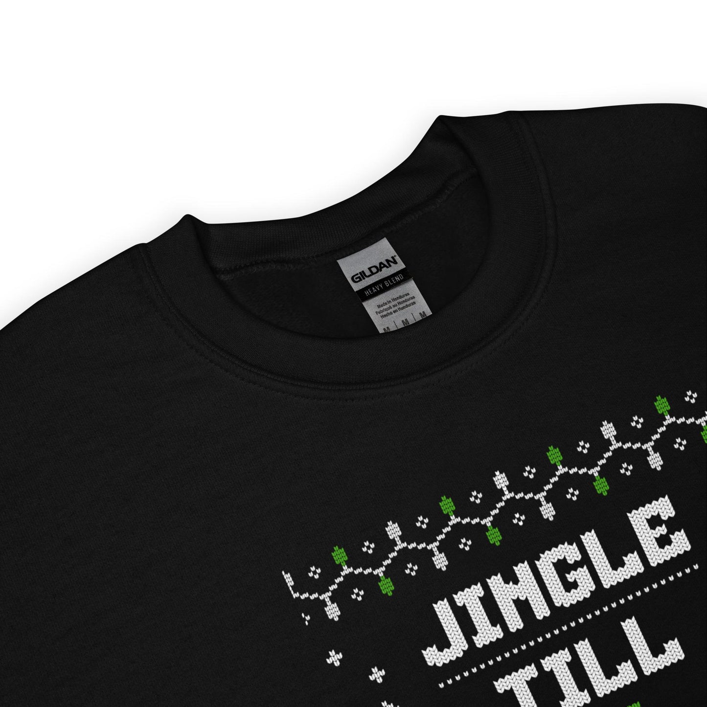 Jingle Till I’m Tipsy Funny Ugly Christmas Jumper | Booze Festive Knitwear | Drinking Party Xmas Gift for Friends