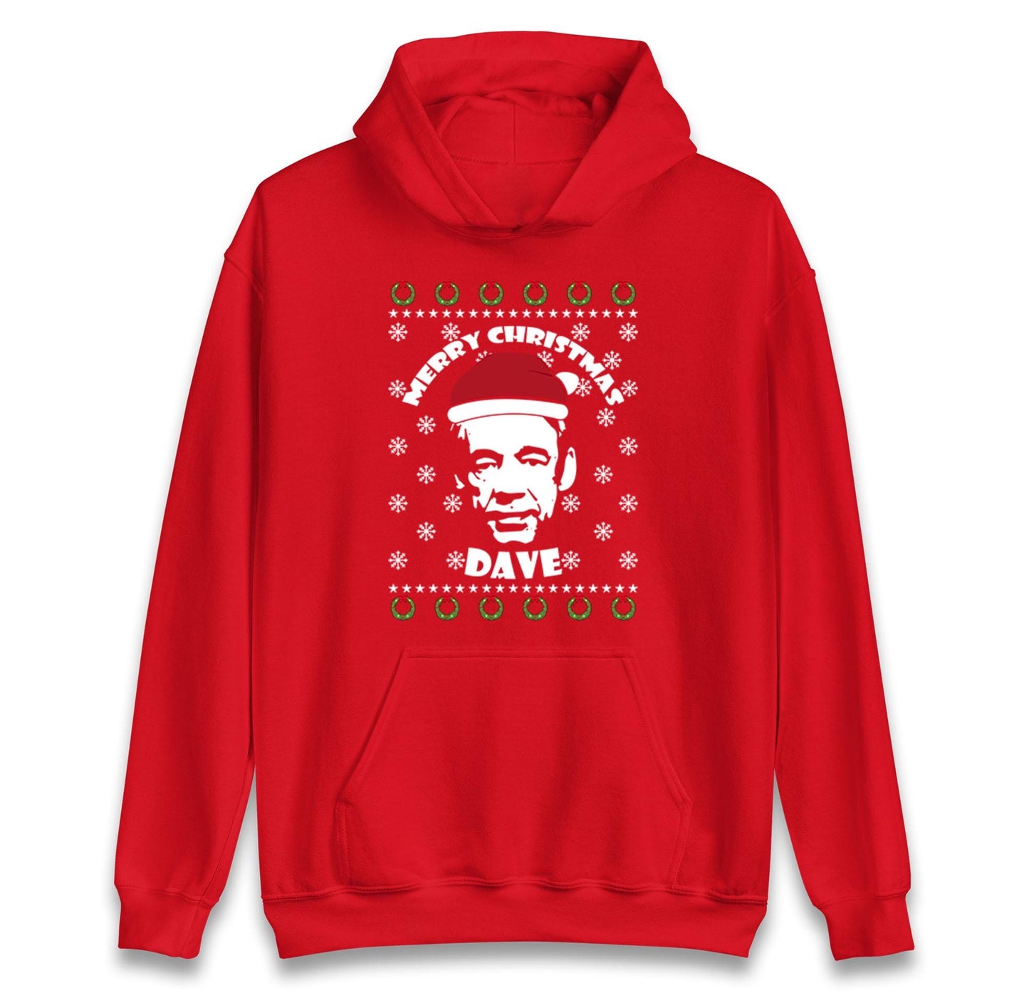 Funny Ugly Christmas Jumper Trigger Only Fools & Horses Merry Christmas Dave, Xmas Santa Hoodie, Adventure Christmas T Shirt, Gift Top