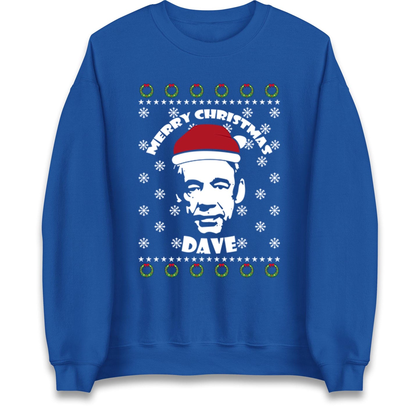 Funny Ugly Christmas Jumper Trigger Only Fools & Horses Merry Christmas Dave, Xmas Santa Hoodie, Adventure Christmas T Shirt, Gift Top