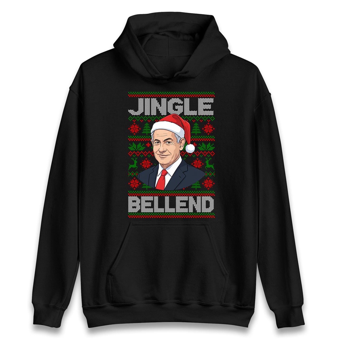 Netanyahu Christmas Jumper, Ugly rude Xmas Sweatshirt, Funny Christmas jumper, Xmas Rude Hoodie, Christmas Festive T Shirt