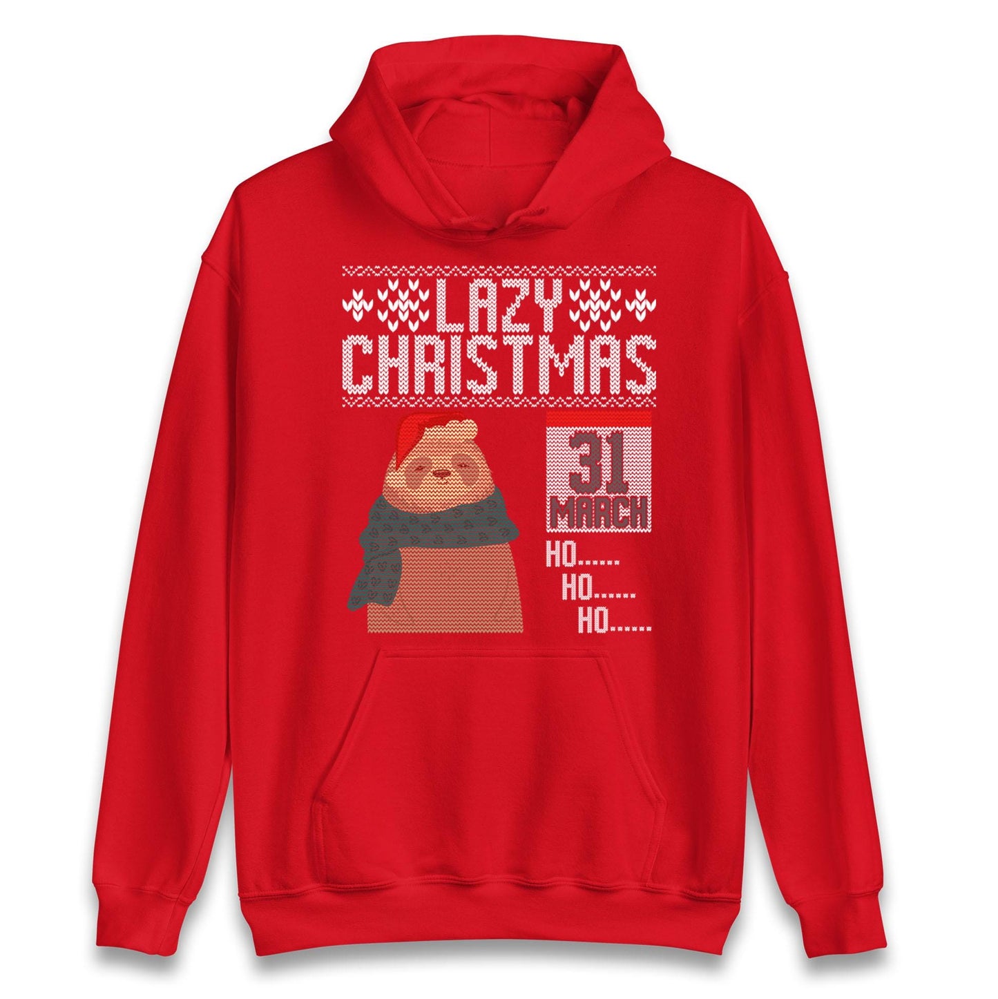 Lazy Sloth Christmas Jumper Ho Ho Ho funny ugly sweatshirt, Funny Christmas jumper, Xmas Gift T Shirt
