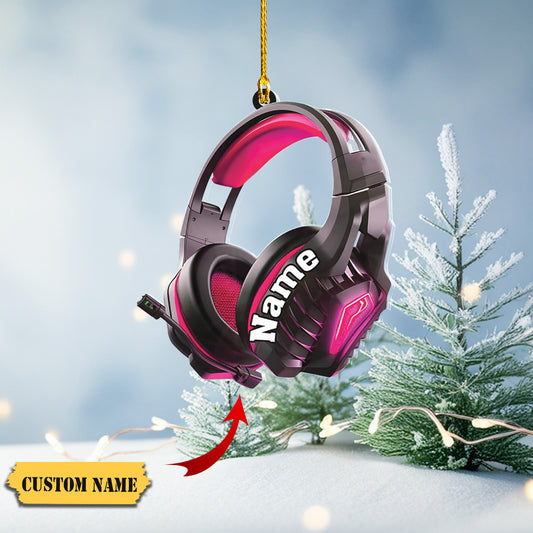 Podagree Personalized Name PC Computer Ornament Christmas, Shape Flat Christmas Ornament for Gamer, Gaming Gamer Christmas Ornament Gift for Boys348o7.897, Ornament Decoration, Ornament For Gift, Ornament Christmas
