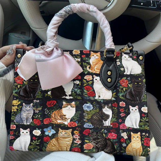 Leather Bag Cat Lover’s Paradise