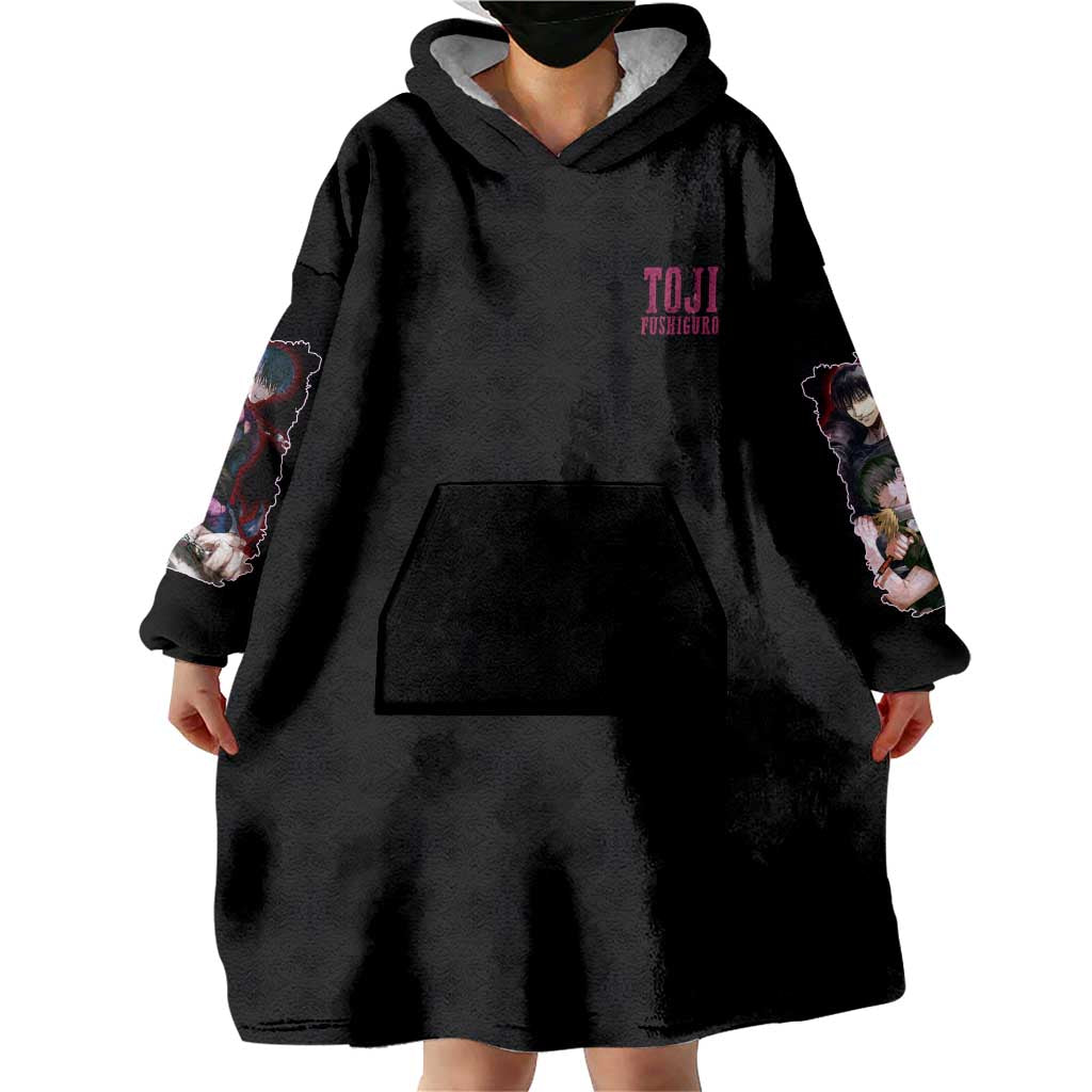 Fushiguro Toji V2 Jujutsu Kaisen Wearable Blanket Hoodie Japan Anime Style TS04