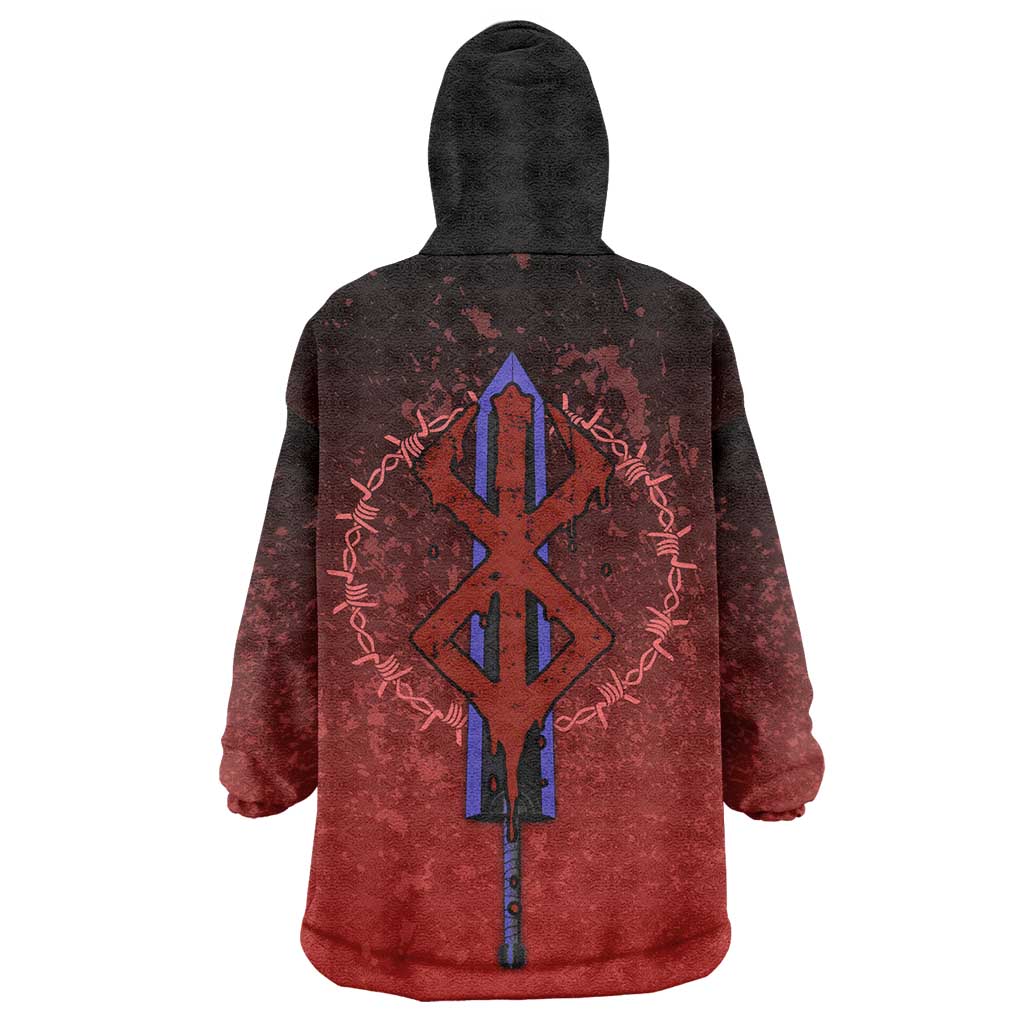 Struggler Berserk Wearable Blanket Hoodie Japan Anime Style TS04