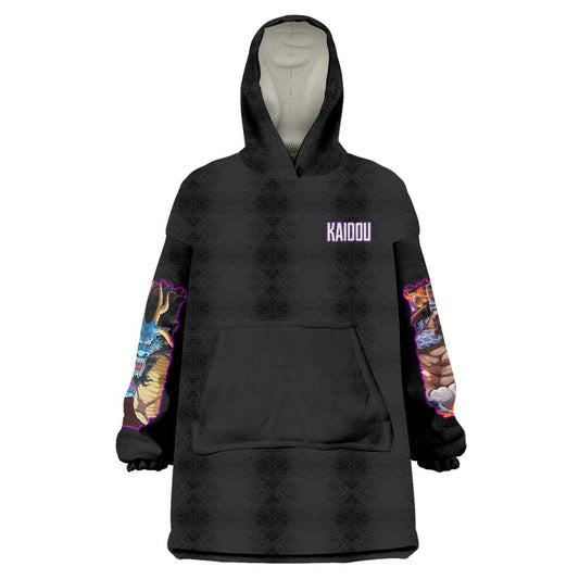 Kaido V3 One Piece Wearable Blanket Hoodie Japan Anime Style TS04