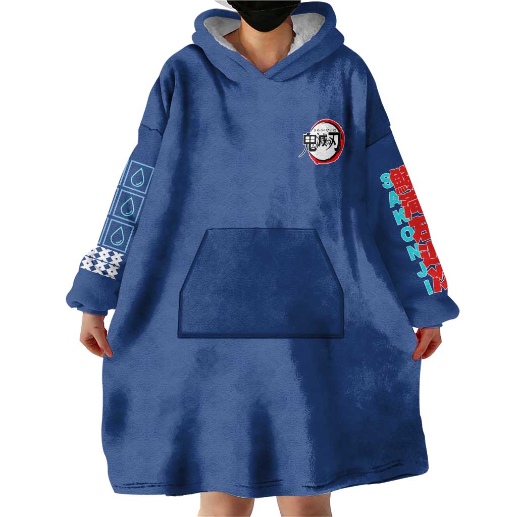 Sakonji Urokodaki V2 Demon Slayer Wearable Blanket Hoodie Japan Anime Style TS04
