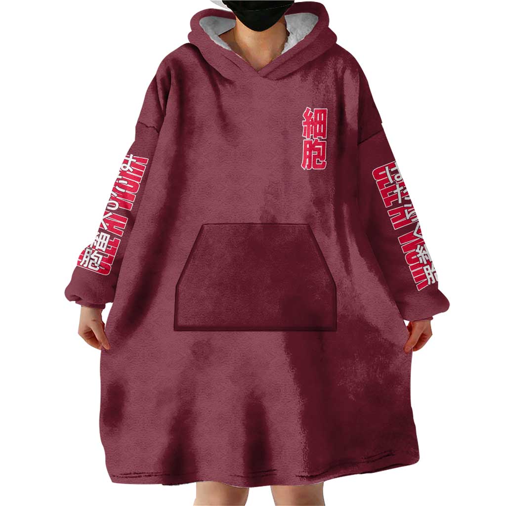 Cells at Work Wearable Blanket Hoodie Japan Anime Style TS04
