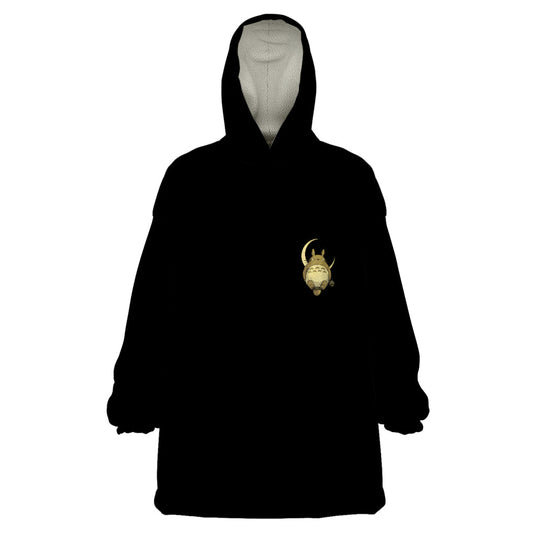 Totoro Anime Movie Wearable Blanket Hoodie Retro Vintage TS07