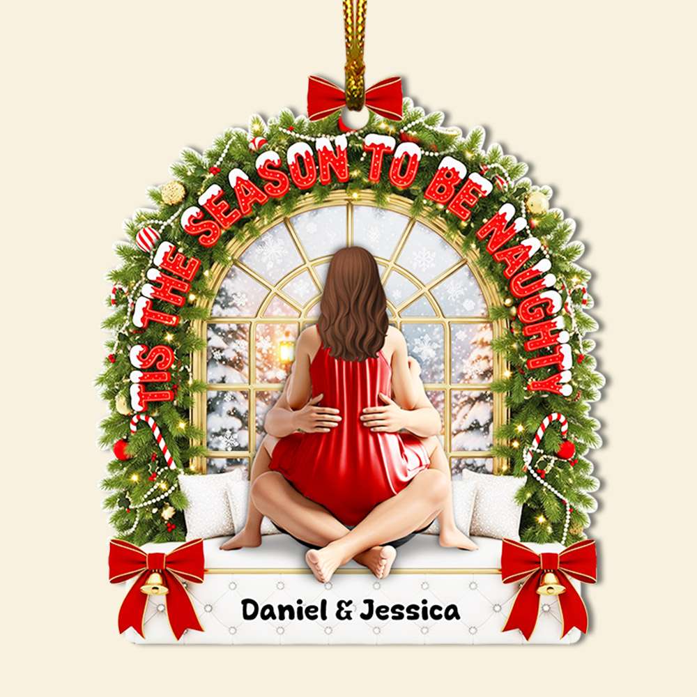 Spicy Couple Ornament - Personalized Christmas Gifts For Couple