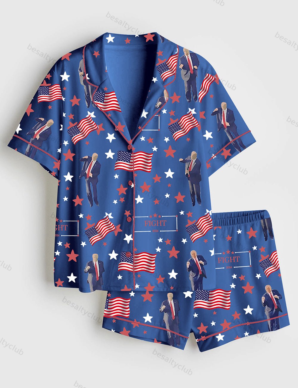 Trump 47th Fight Pajama Set