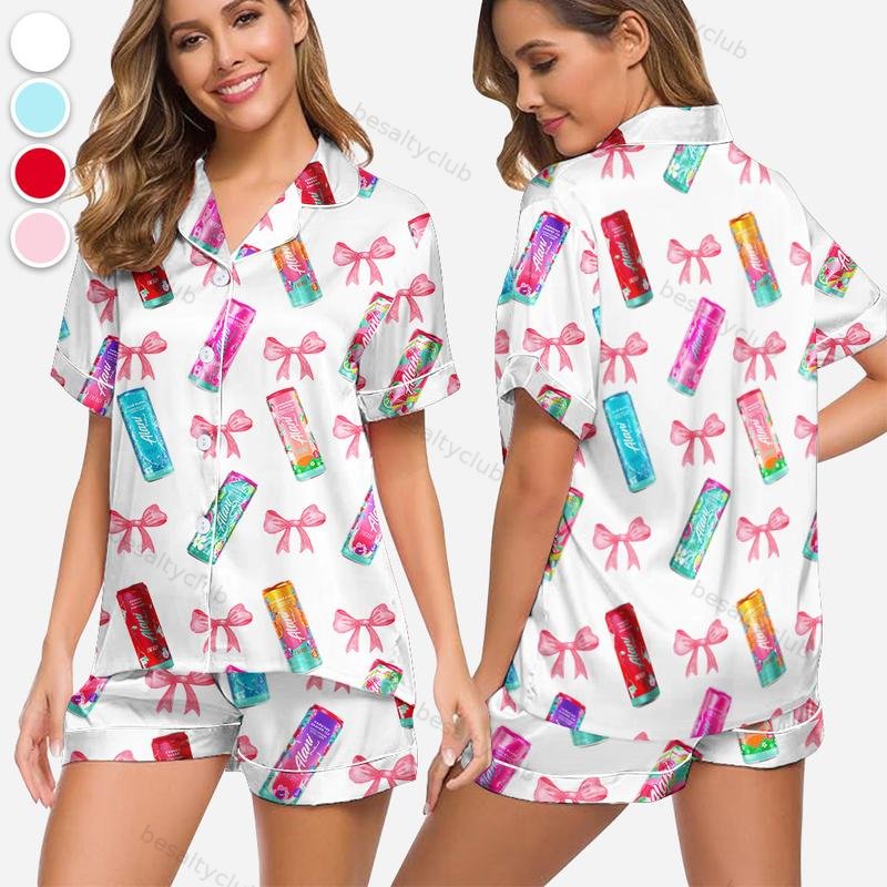 Alani Energy Drink Satin Pajama Set
