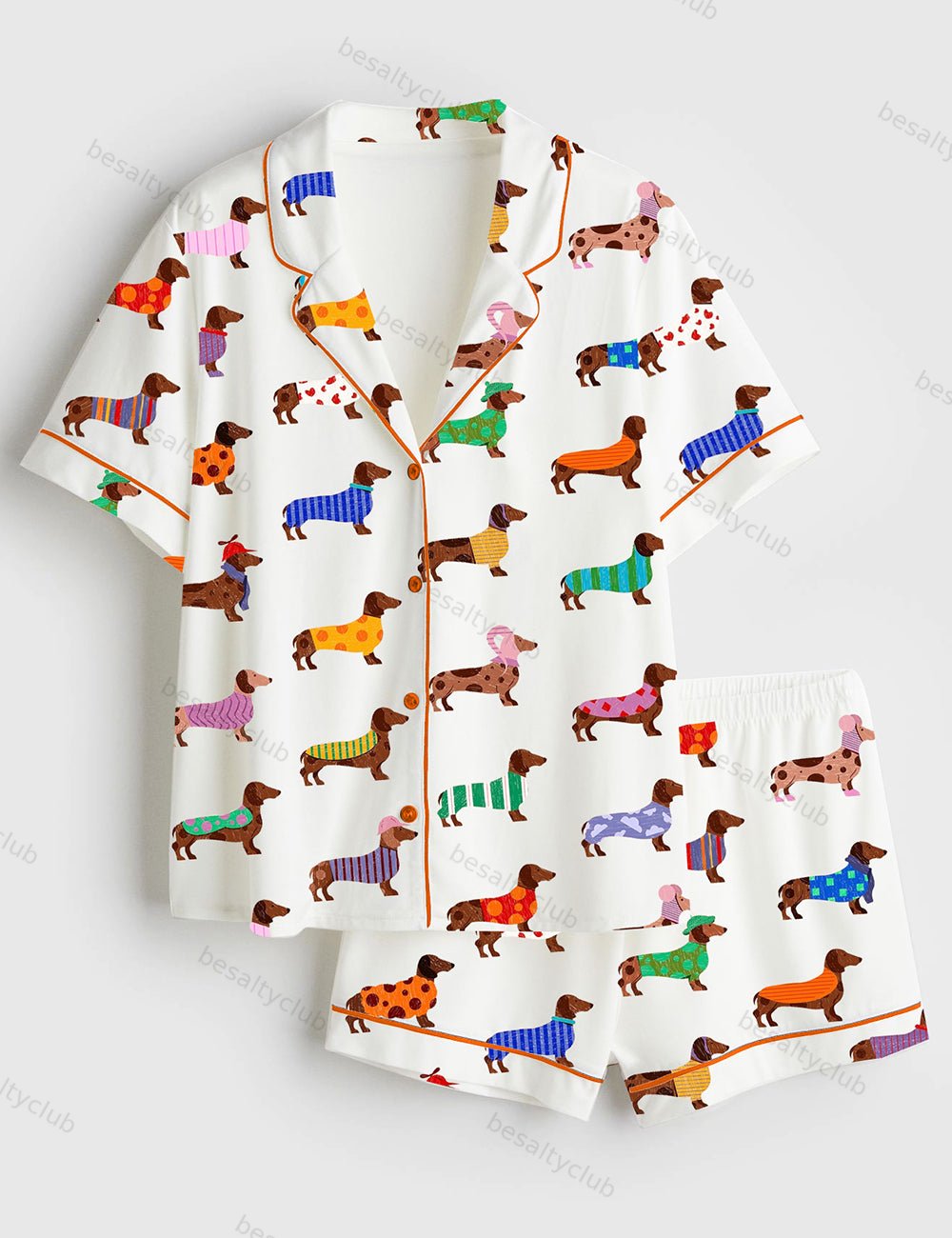 Dachshund Cute Dog Pajama Set