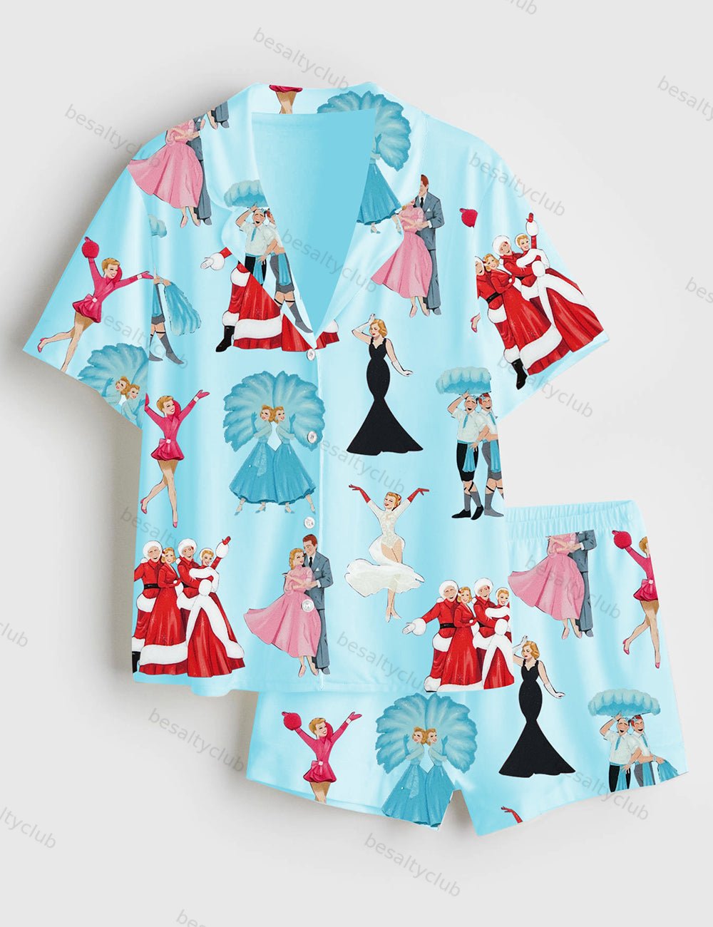 White Christmas Movie Pajama Set