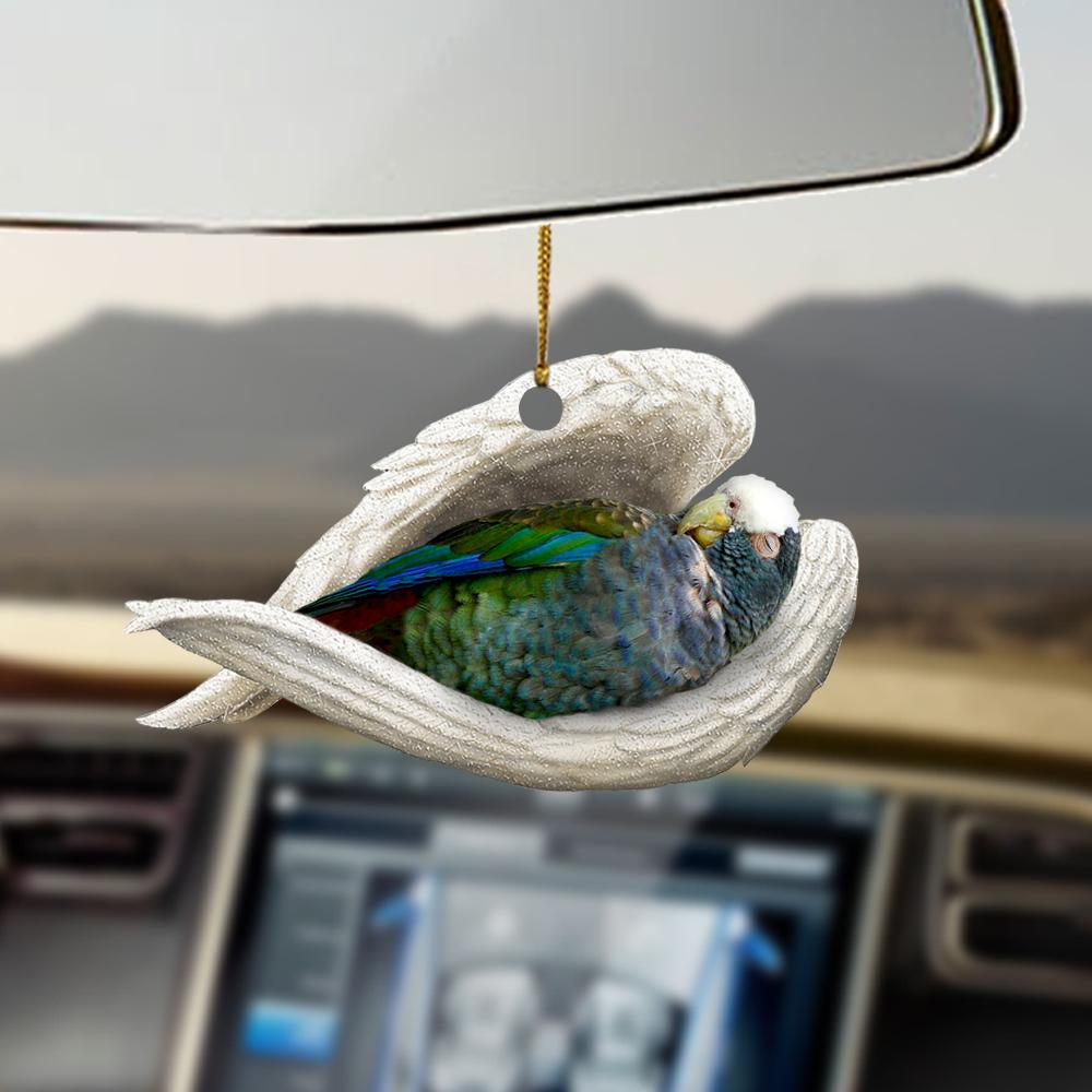 White-Capped Pionus Sleeping Angel Bird Lover Ornament - Best gifts your whole family
