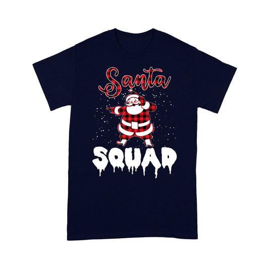 Santa Squad Funny Christmas Knitting Pattern - Standard T-shirt Tee Shirt Gift For Christmas
