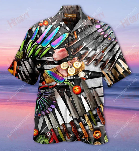 The Chef Is Always Right Unisex Hawaiian Shirt Hobbies Short Sleeve Tactical Hawaiian Shirt Hawaiian Shirts For Men, Hawaiian Shirt Gift, Christmas Gift