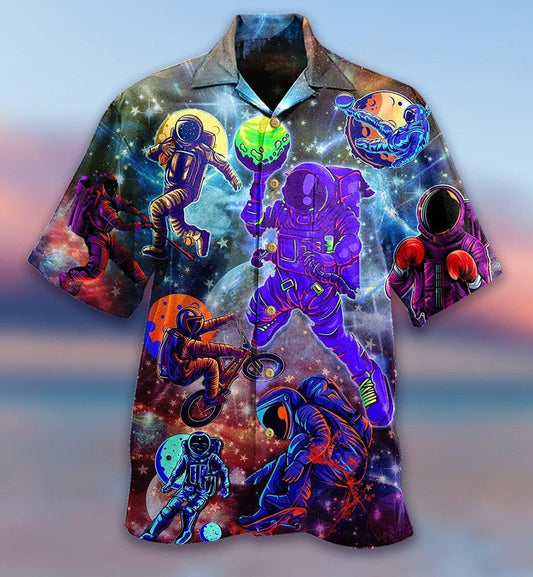 Galaxy Discover - Hawaiian Shirt, Hawaiian Shirt Gift, Christmas Gift