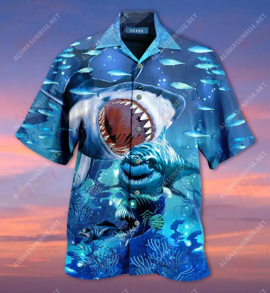 I'M The Best Shark Short Hawaiian Shirt Summer Aloha Shirt Hawaiian Crazy Shirts Hawaiian Shirts For Women, Hawaiian Shirt Gift, Christmas Gift