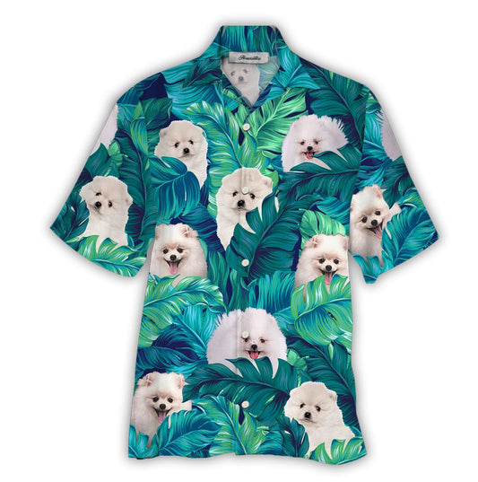 Pomeranian Hawaiian Shirt, Hawaiian Shirt Gift, Christmas Gift