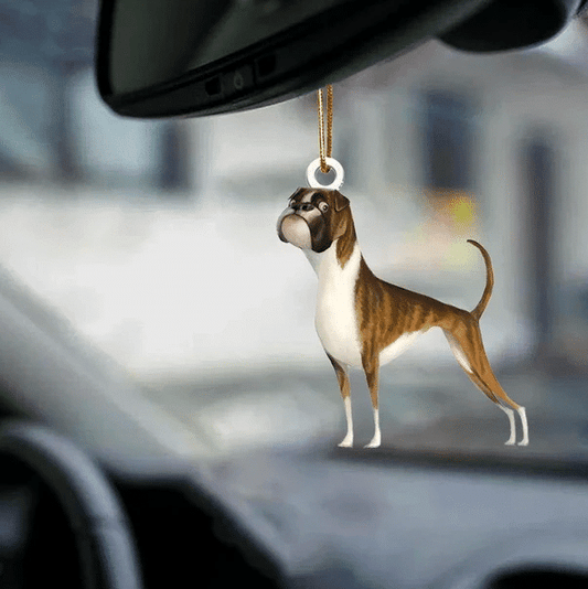 Boxer Christmas Ornament, Christmas Ornament Gift, Christmas Gift, Christmas Decoration