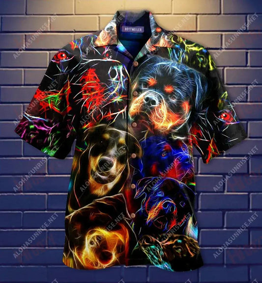 Dog Hair Don'T Care Short Hawaiian Shirt Ocean Short Sleeve Vintage Hawaiian Shirts Hawaiian Shirts For Men, Hawaiian Shirt Gift, Christmas Gift