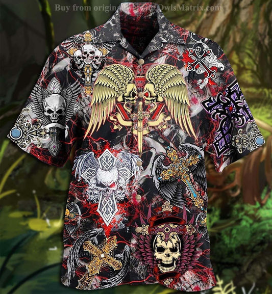 Skull Loves Key Limited - Hawaiian Shirt, Hawaiian Shirt Gift, Christmas Gift